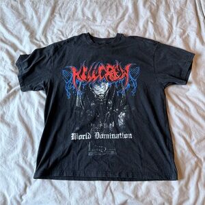 Kill Crew Relaxed Fit Lux World Domination T-Shirt